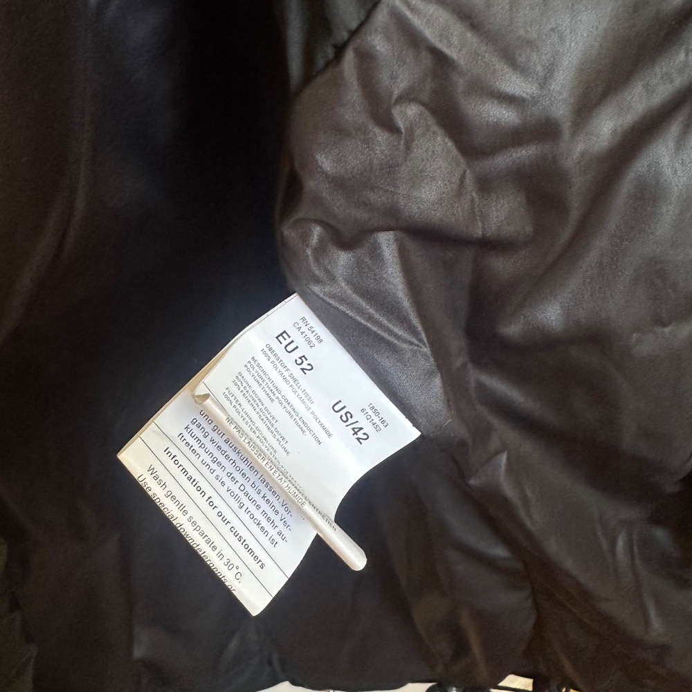 Bogner Black Puffer Ski Vest with Shield Patch - Picture 4 of 5